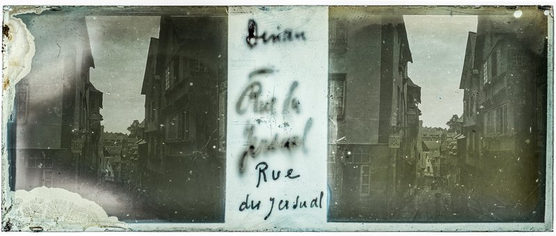 Dinan rue du Jerzual — France-Dinan -