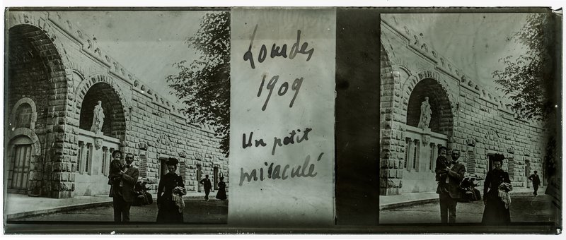 Lourdes 1909 un petit miraculé — France-Lille-Esquermes — 1909