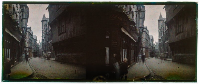 France-Rouen rue Saint-Romain - 1924 — France-Rouen rue Saint-Romain — 1924