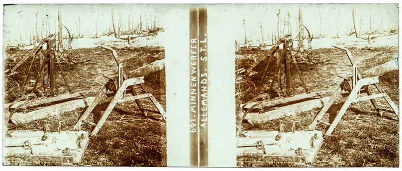 691 Minnenwerfer Allemands STL