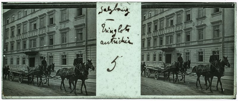 Salzbourg - Tringlots autrichiens — Autriche-Salzbourg Hotel Sacher Salzburg — 1902