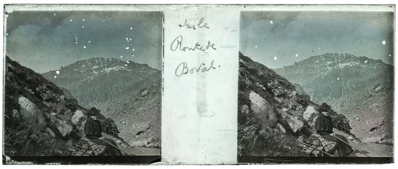 Sur la route de Boval — Suisse-Pontresina Boval -