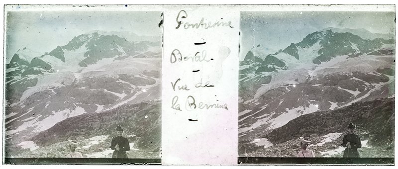 Pontresina - Boval - Vue de la Bernina — Suisse-Boval Bernina -