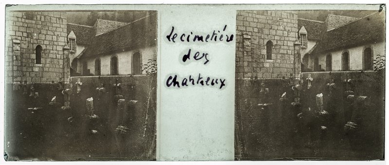 Le cimetière des Chartreux — France-Saint-Pierre-de-Chartreuse La grande chartreuse — 1908