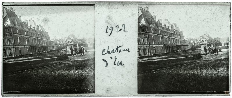 1922 Chateau d'Eu — France-Eu Chateau d'Eu — 1922
