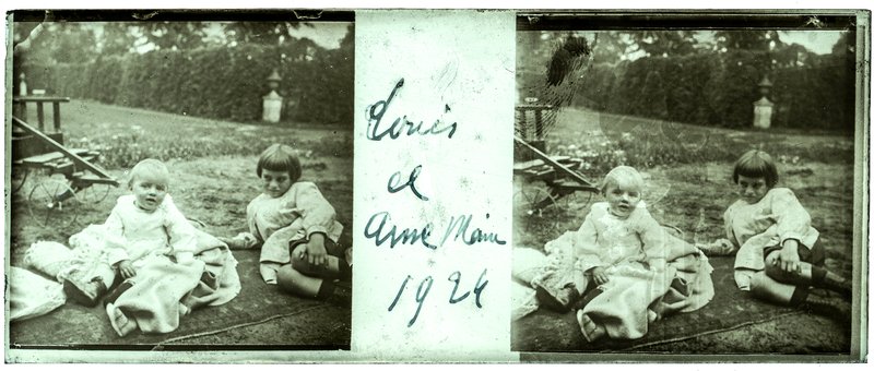 France-Lille-Esquermes - 1924 - Louis et Anne Marie 1924 — France-Lille-Esquermes — 1924