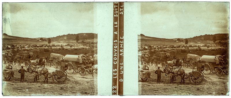 322 Les convois à la suite d'une armée