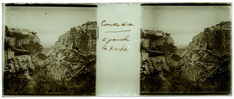 Constantine - A gauche la Karba — Algérie-Constantine La karba — 1929