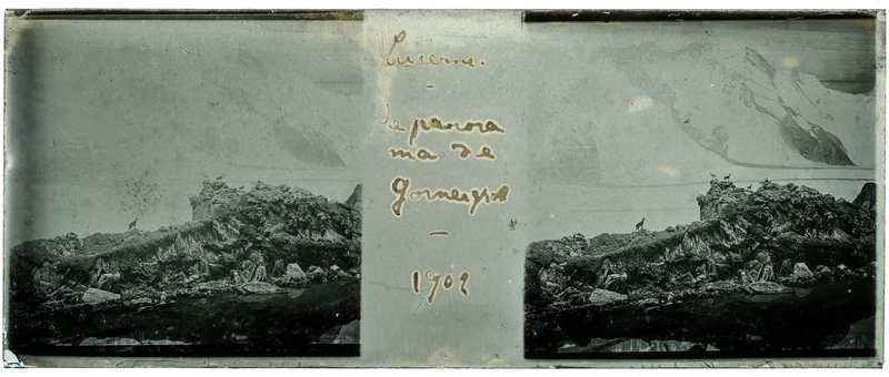 Lucerne - Le panorama de Gornergratt — Suisse-Zermatt Gornergratt — 1902