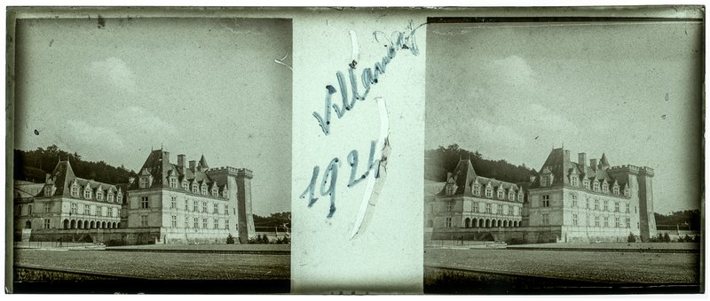 Villandry 1924 — France-Villandry Chateau de Villandry — 1924