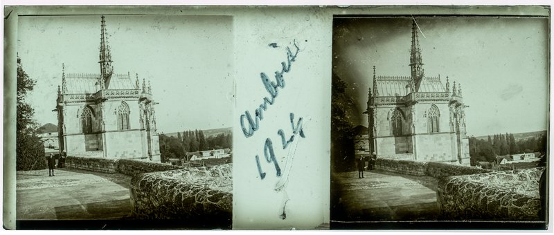 Amboise 1924 — France-Amboise chapelle saint Hubert — 1924