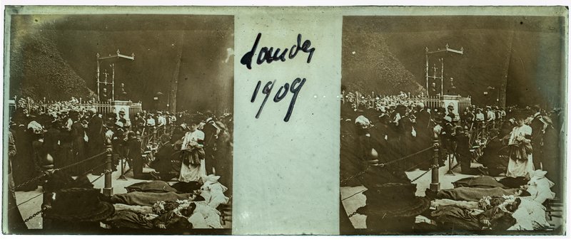 Lourdes 1909 — France-Lourdes La grotte — 1909