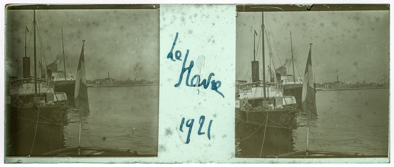 Le Havre 1921 — France-Le Havre port — 1921
