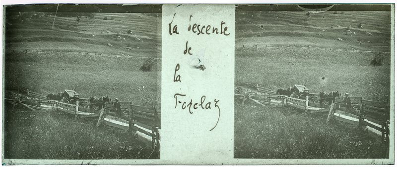 La descente de la Forclaz — France-La Forclaz -