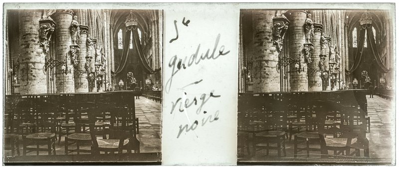 Ste Gudule - Vierge noire — Belgique-Bruxelles — 1909