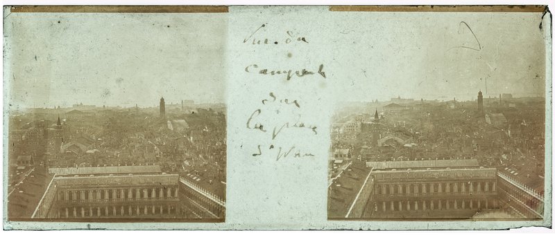 Vu du Campanile sur la place St Marco — Italie-Venise place Saint-Marco — 1902