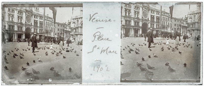Venise - Place St Marc - 1902 — Italie-Venise place Saint-Marc — 1902