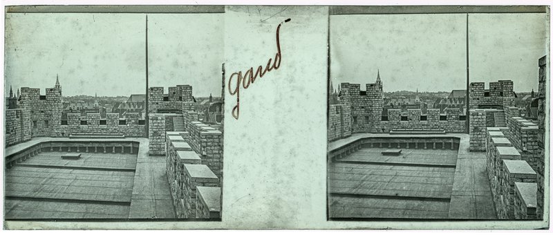 Gand — Belgique-Gand chateau des comtes -