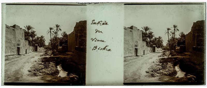 Entrés du vieux Biskra — Algérie-Biskra — 1929