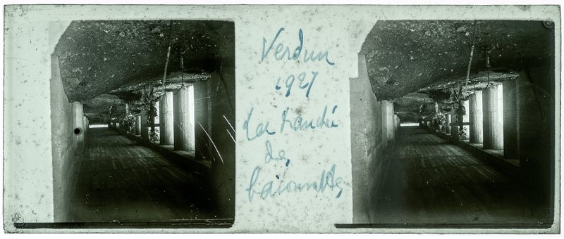 Verdun 1927 La tranchée des baïonnettes — France-Verdun Tranchée des Baillonnettes — 1927