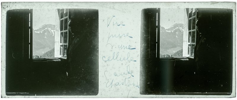 Vue prise d'une cellule - Grande Chartreuse — France-Saint-Pierre-de-Chartreuse Monastères de la Grande Chartreuse — 1927