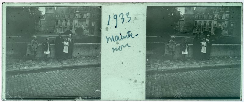 1933 Maintenon — France-Maintenon Chateau de Maintenon — 1933