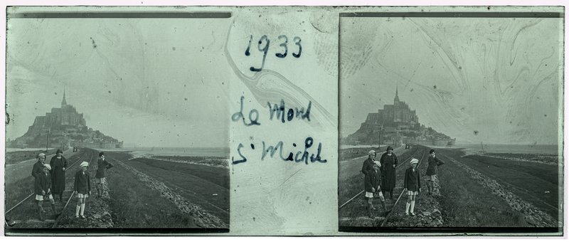1933 Le mont Saint-Michel — France-Mont Saint-Michel — 1933