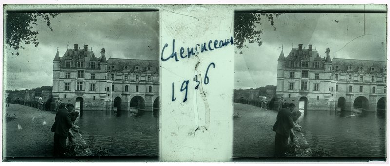 Chenonceaux 1936 — France-Chenonceau chateau de chenonceau — 1936
