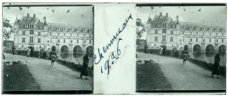 Chenonceaux 1936 — France-Chenonceau chateau de Chenonceau — 1936