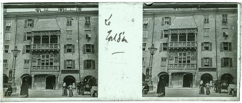 Le toit d'or — Autriche-Innsbruck Goldenes Dachl — 1902