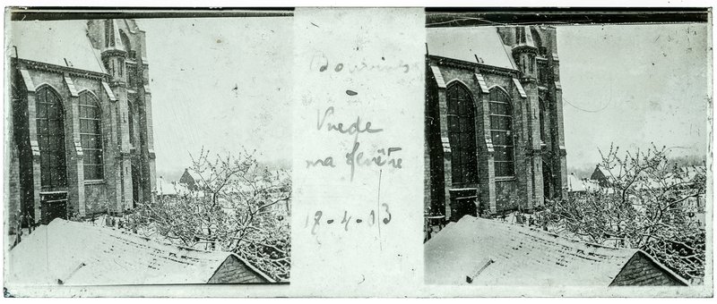 Bouvines - Vue de ma fenêtre 18-4-03 — France-Bouvines — 1903