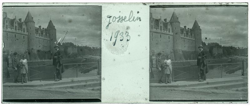 Josselin 1933 — France-Josselin pont de Sainte Croix — 1933