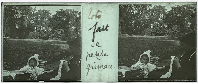 Toto fait sa petite grimace — France-Lille-Esquermes — 1906