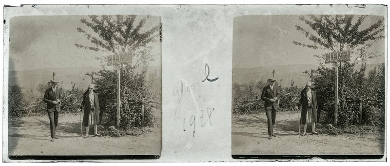 Glozel 1928 — France-Ferrières-sur-Sichon musée de Glozel — 1928