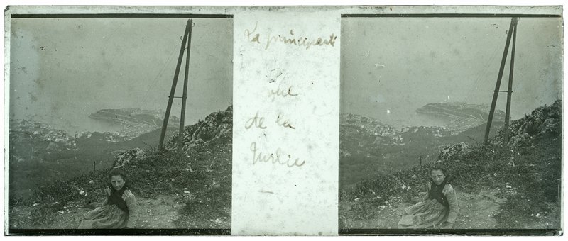 La principauté vue de la Turbie — France-Laturbie -