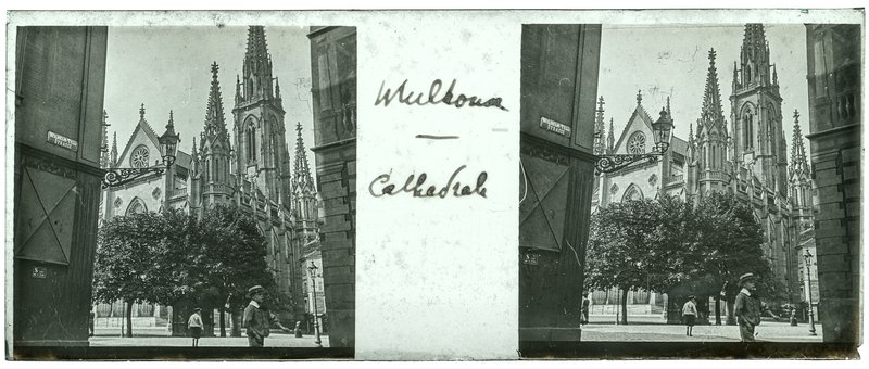 Mulhouse - Cathédrale — France-Mulhouse rue Guillaume Tell -