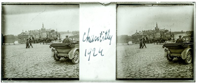 Chantilly 1924 — France-Chantilly Chateau de Chantilly — 1924