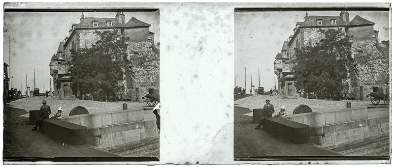 France-Honfleur la lieutenance - 1921 — France-Honfleur la lieutenance — 1921