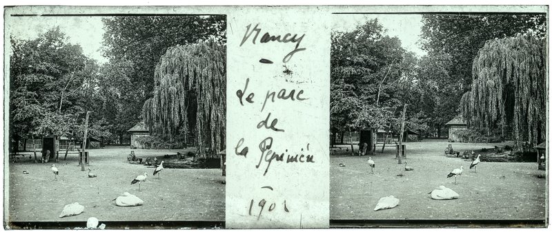 Nancy - Le parc de la Pépinières - 1902 — France-Nancy-Parc de la Pépinière — 1902