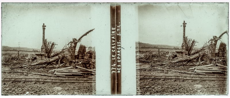 774 Le calvaire des éparges S.T.L — France-Meuse Les éparges -