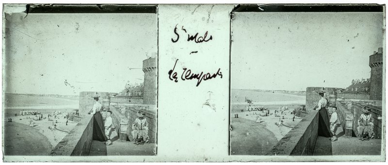 Saint-Malo - Les remparts — France-Saint-Malo -