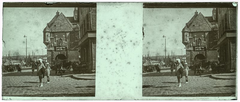 France-Honfleur la lieutenance - 1921 — France-Honfleur la lieutenance — 1921