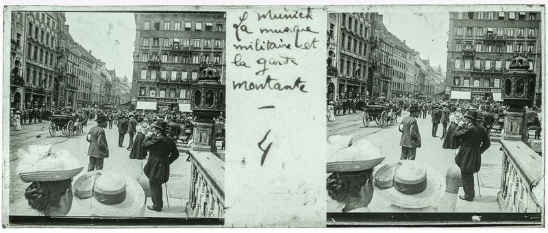 Munich - La musique militaire et la garde montante - 4 — Allemagne-Munich — 1902