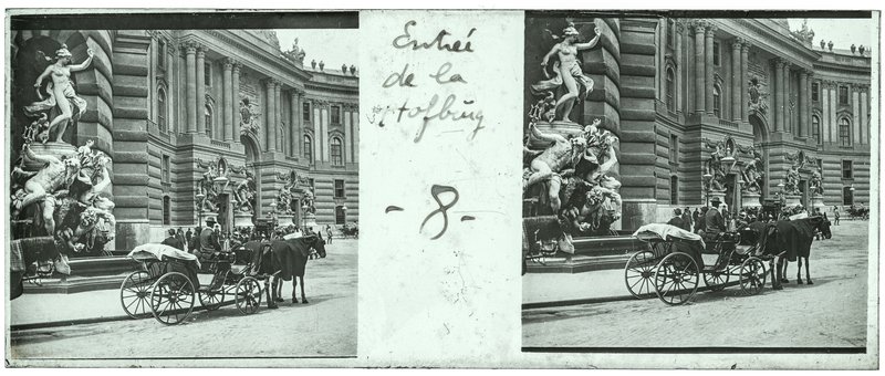 Entrée de la Hofburg - 8 — Autriche-Vienne Hofburg — 1902