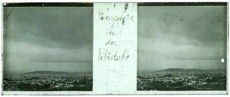 Barcelone vu du Tibidabo — Espagne-Barcelone Tibidabo -