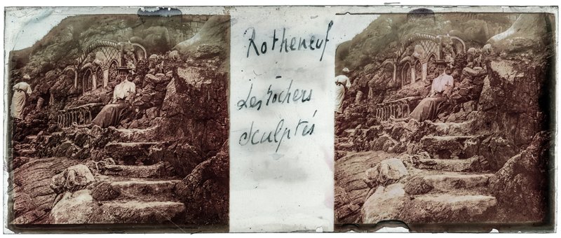 Rotheneuf - Les rochers sculptés — France-Rothenef Rochers Sculptés -