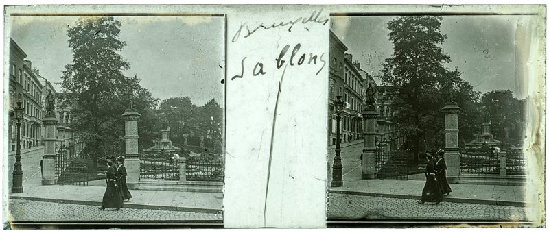 Bruxelles Sablons — Belgique-Bruxelles 2 place du petit Sablon — 1909