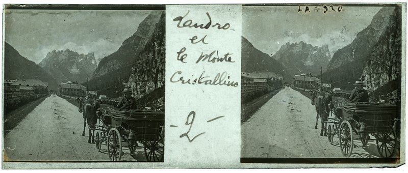 Landro et le Monte Cristallino - 2 — Italie-Bolzano Lago di Landro — 1902