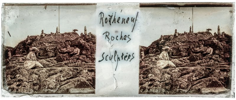 Rothéneuf Roches Sculptées — France-Rothéneuf Rochers sculptés -