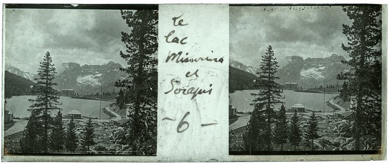 Le lac Misurina et sorapis - 6 — Italie-Lac Misurina — 1902